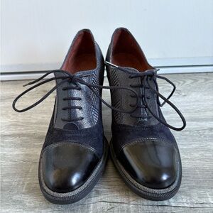 Classic Black Leather Women’s Dress Hispanitas Shoes